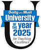 Daily Mail University of the Year 2025 logo