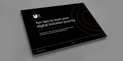 New report: Ten tips to start your digital inclusion journey.