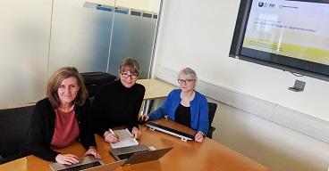 Ann Flynn, Angela Gill, Kate Fawcett