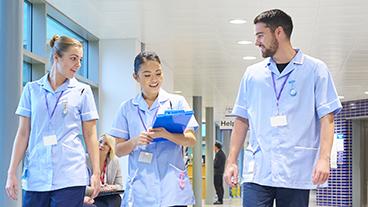 Three nurses